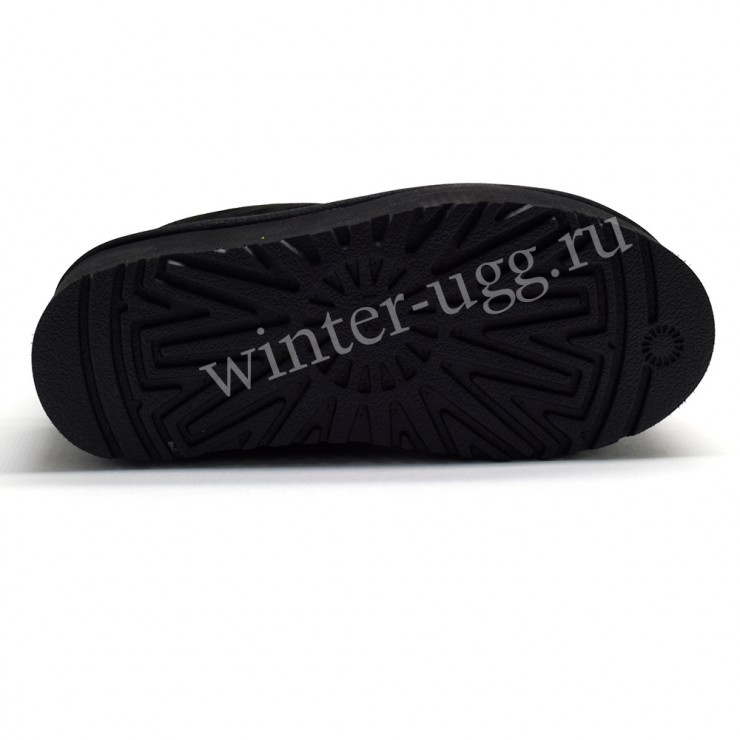 Женские Ботинки Funkette Platform Boots - Leather Black