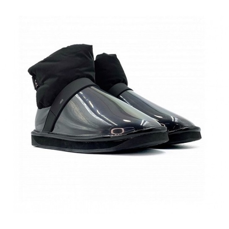 Женские Clear Quilty Boots Mini - Black