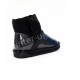 Женские Clear Quilty Boots Mini - Black