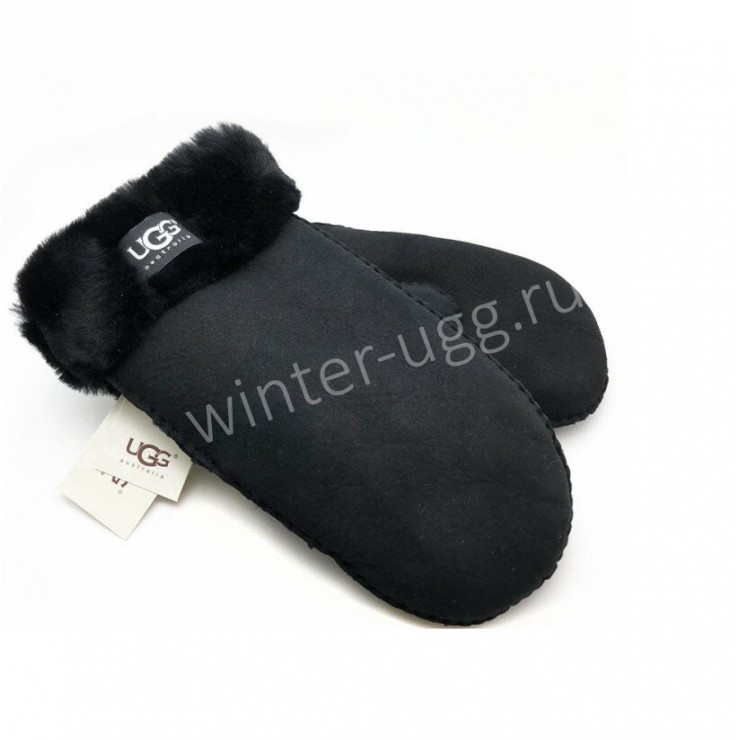 Варежки Женские UGG Glove - Black