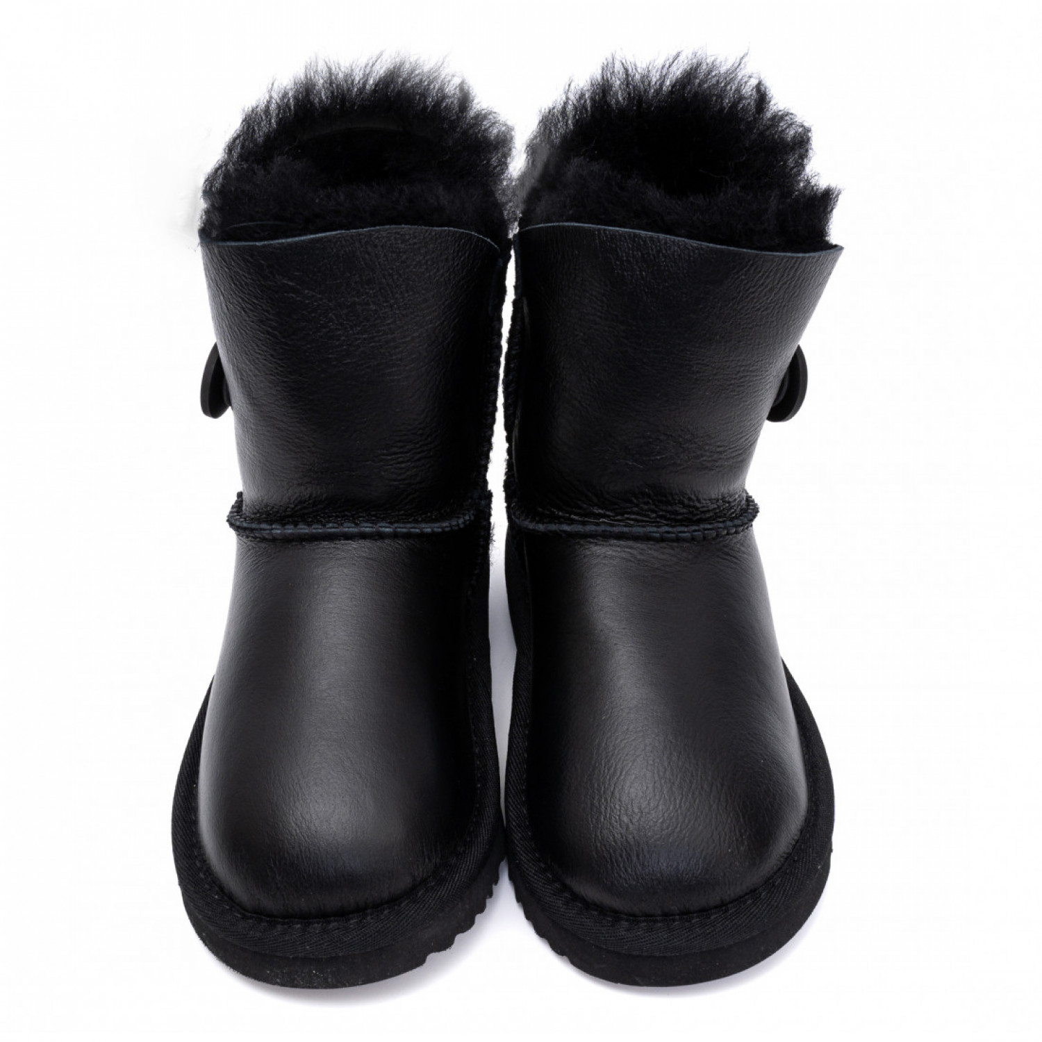 UGG Kids Bailey Button Metallic - Black