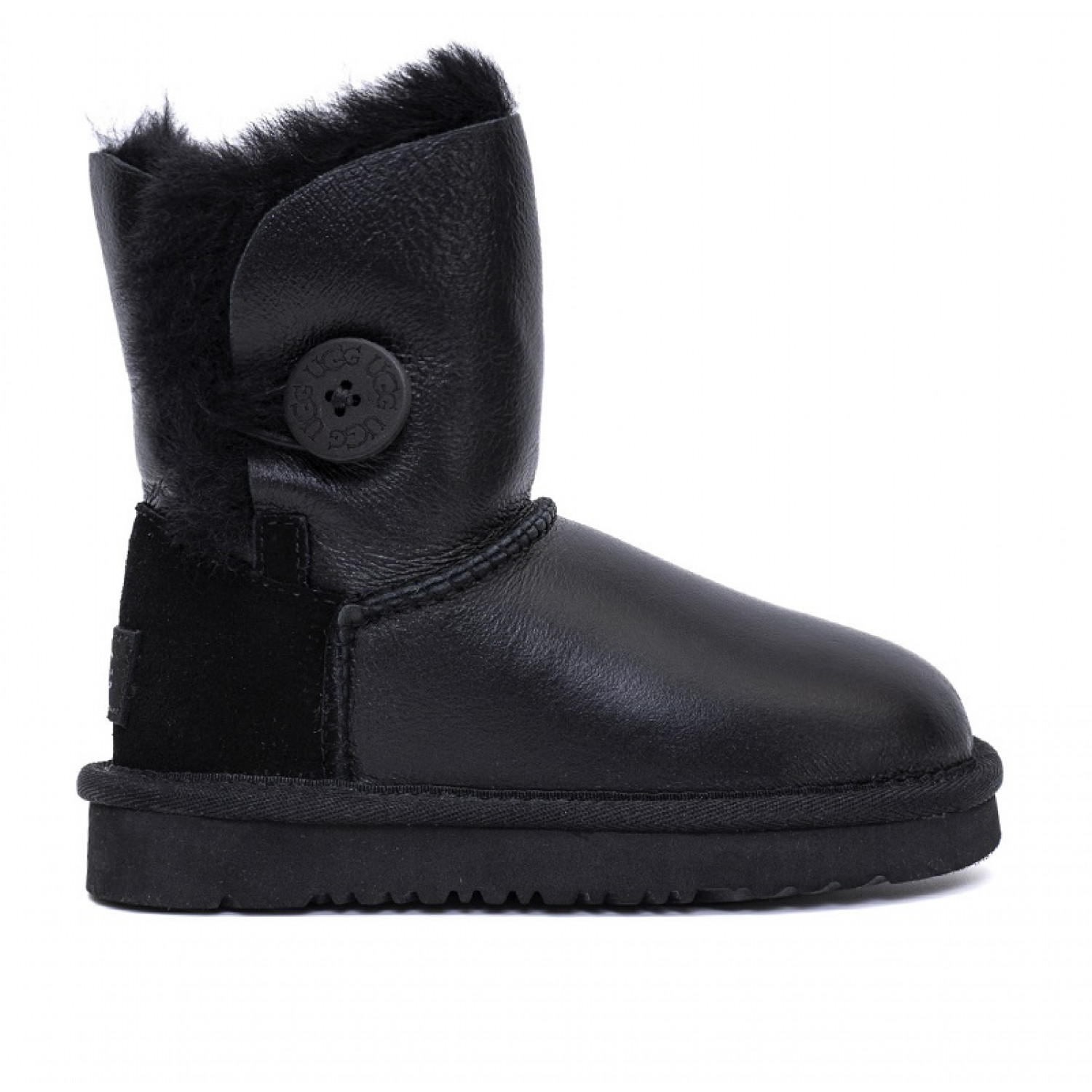 UGG Kids Bailey Button Metallic - Black