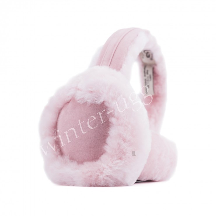 Меховые наушники Earmuff - Pink