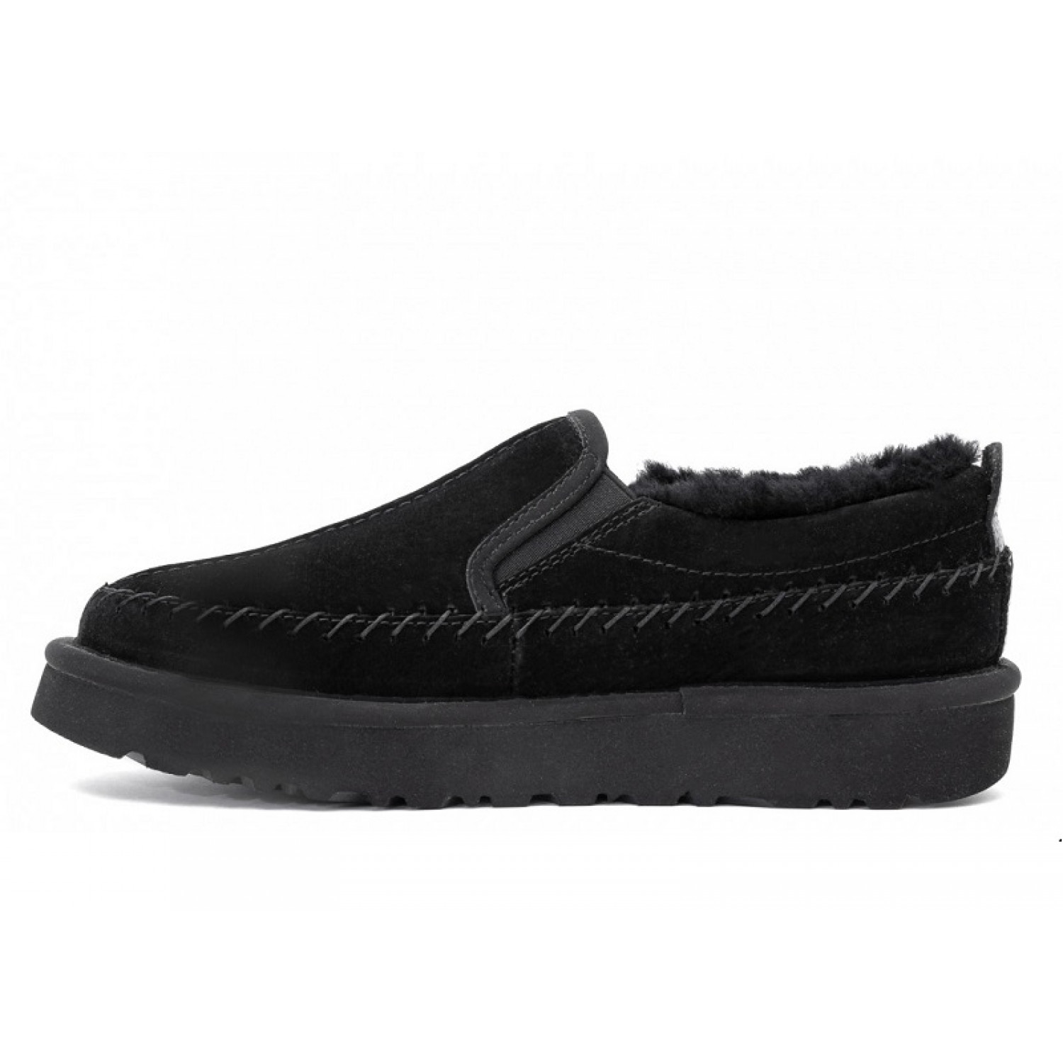 UGG Stitch Slip On - Black