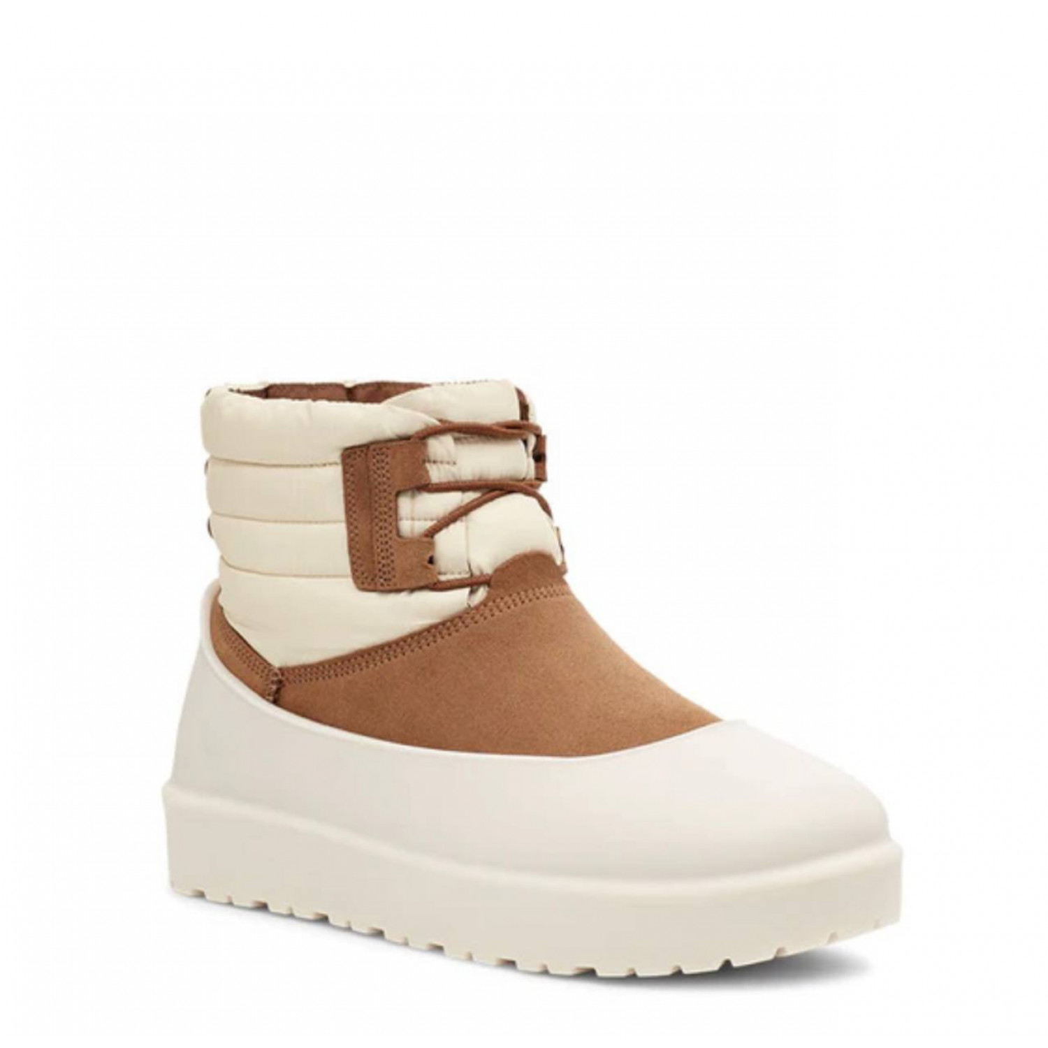 UGG Classic Mini Lace-Up - Chestnut / Whitecap Grey