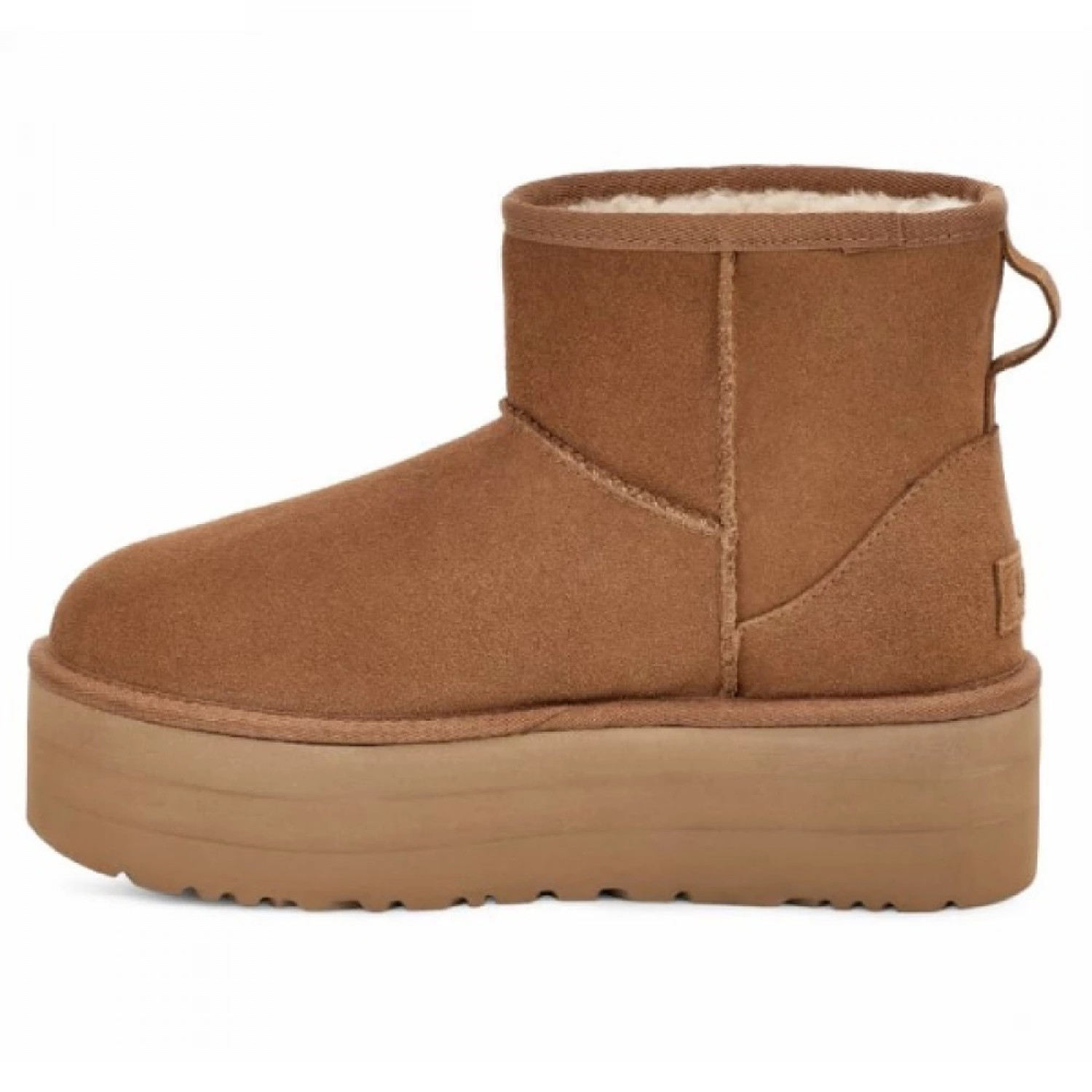 UGG Мини Platform - Chestnut