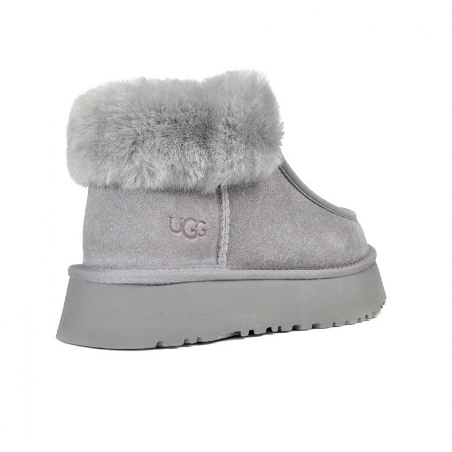 UGG Funkette Platform Boots - Grey-Violet