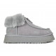 UGG Funkette Platform Boots - Grey-Violet
