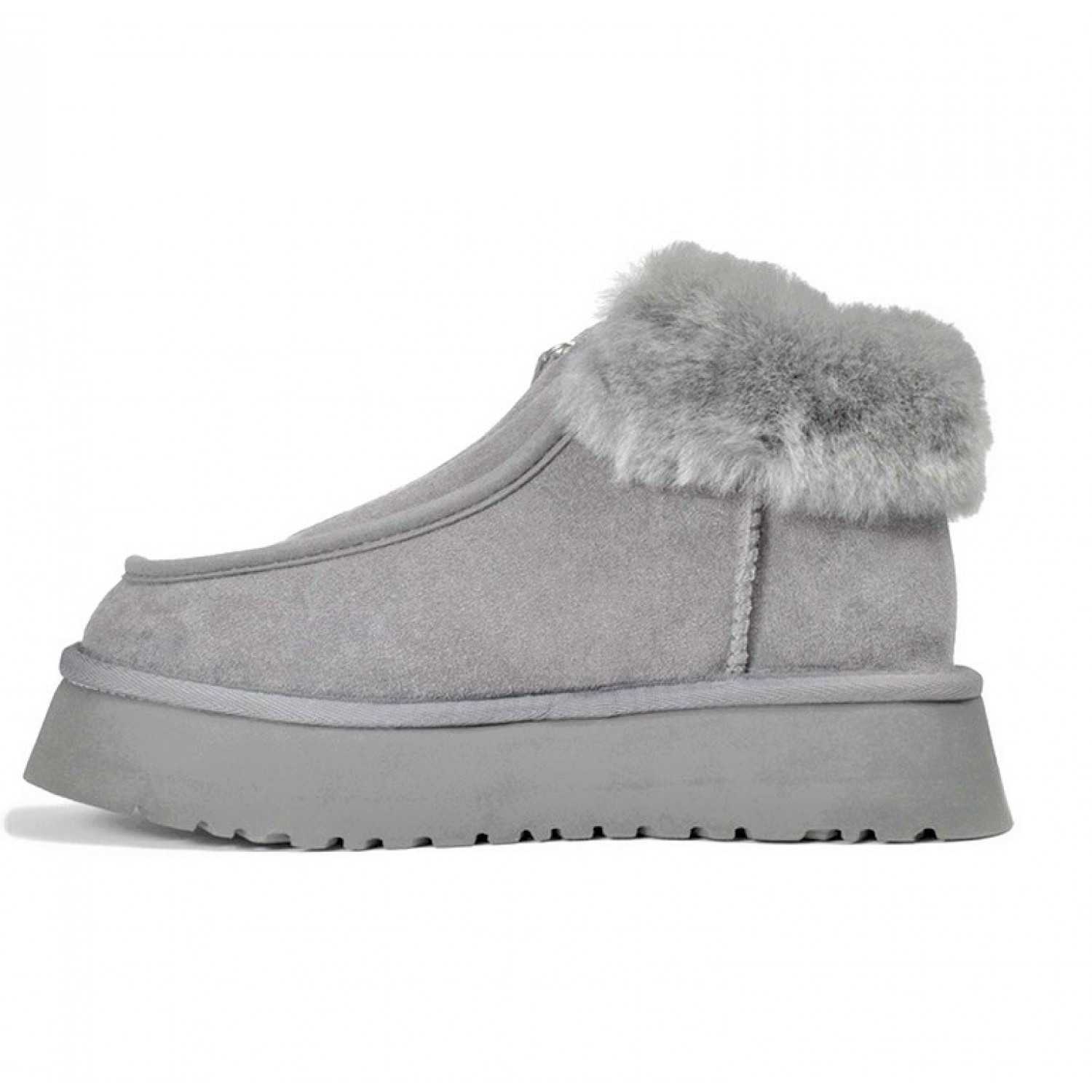 UGG Funkette Platform Boots - Grey-Violet